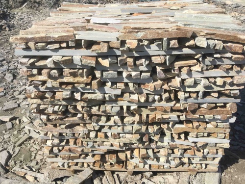 Горбушка златолит золотистый для облицовки купить в Нижнем Тагиле