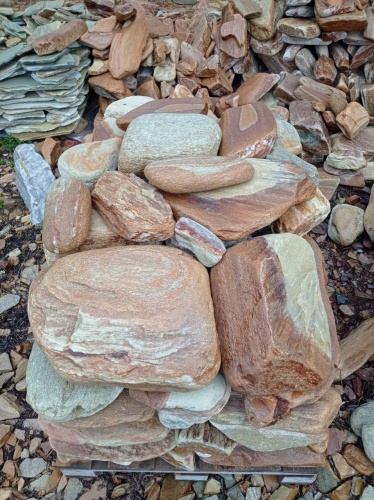 Златолит жёлтый, жёлто-зелёный глыбки и валуны для ланшафтного дизайна купить в Нижнем Тагиле