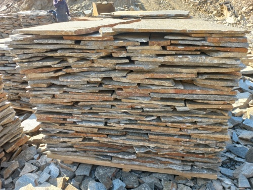 Плитняк серицит облицовочный 10-20мм купить в Нижнем Тагиле